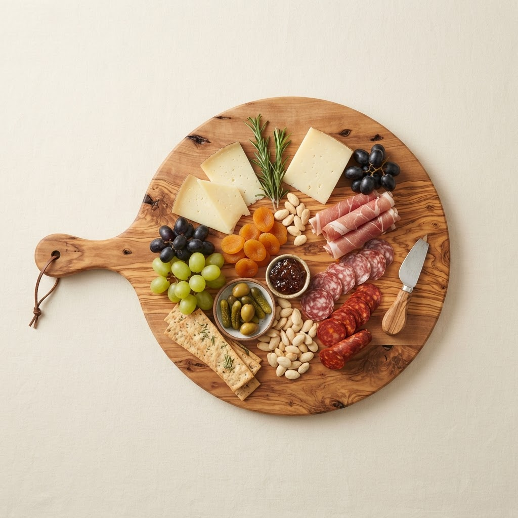 Tabla de quesos y picada